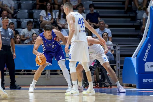 Zadar: Zadar i Cibona odigrali drugu utakmicu finala doigravanja SuperSport Premijer lige