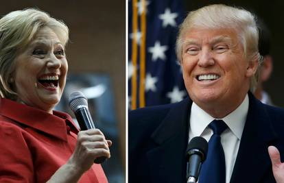 Ankete pokazuju: Trump ispred demokratske suparnice Clinton