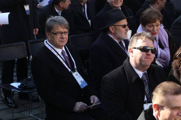 ARHIVA - 2015. Zagreb: Dolazak uzvanika na sve?anu inauguraciju Kolinde Grabar Kitarovi?