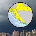Hrvatska u žutom: Očekuje se opasno vrijeme, popodne i oluje