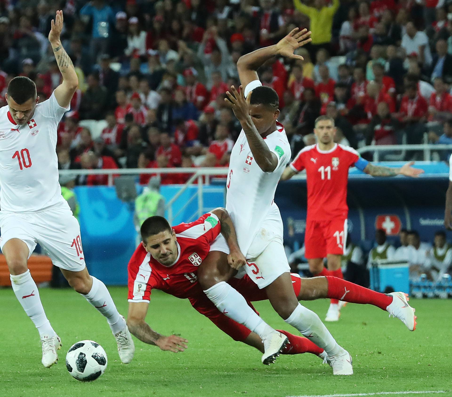 World Cup - Group E - Serbia vs Switzerland