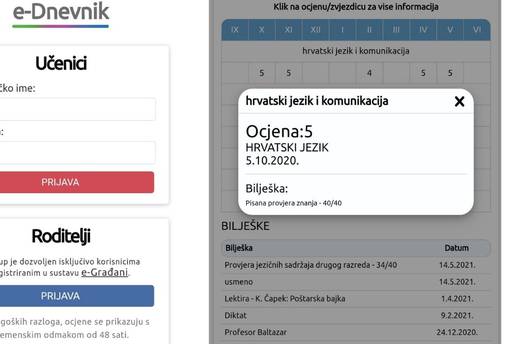 Carnet: E-dnevnik odsad i na mobitelima, roditelji će upisane ocjene vidjeti nakon 48 sati