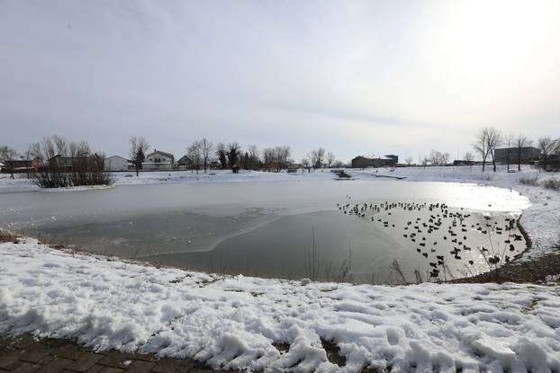 Sveta Nedelja: Zimska idila na jezeru Kipišće