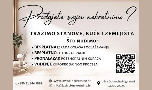 Besplatno savjetovanje o kupnji i prodaji nekretnina