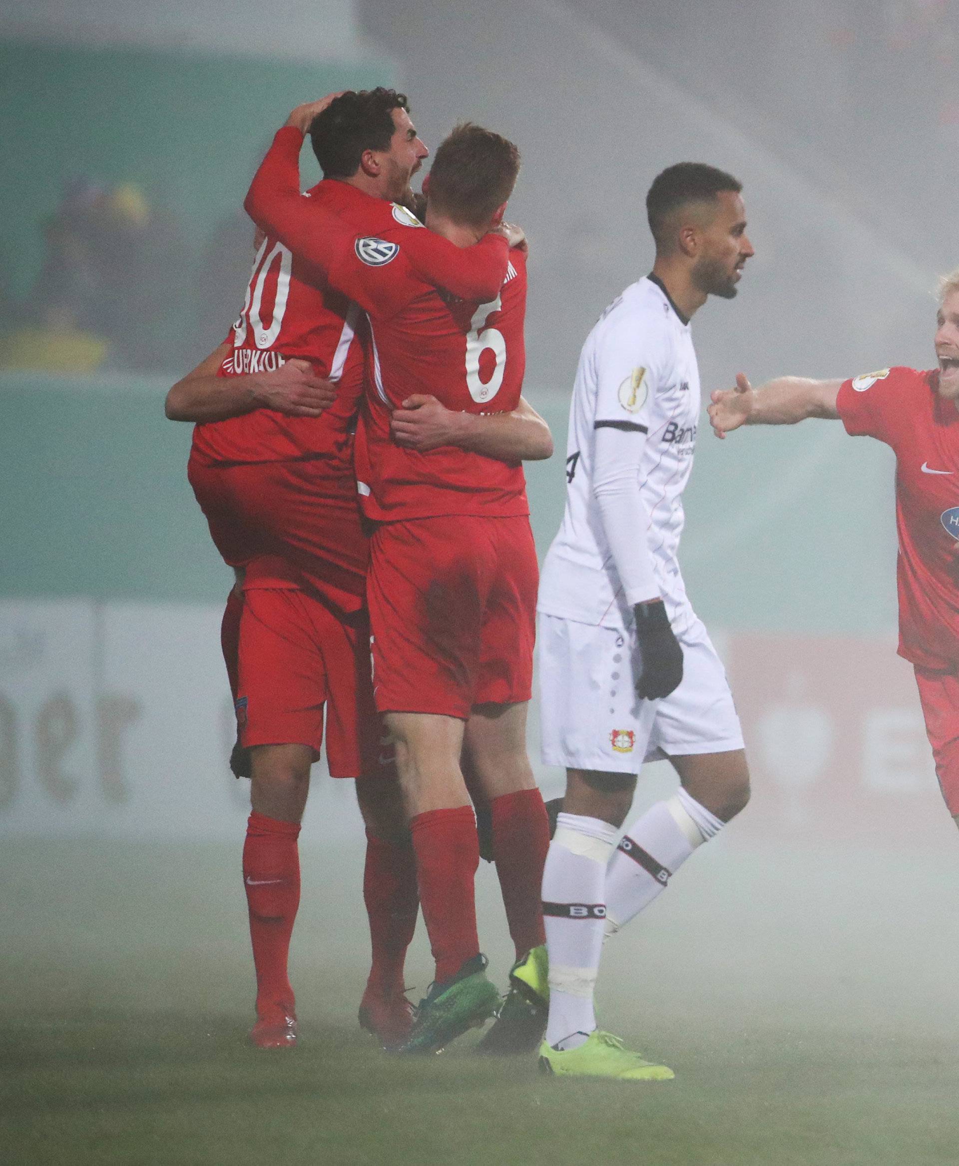 DFB Cup - Third Round - FC Heidenheim v Bayer Leverkusen