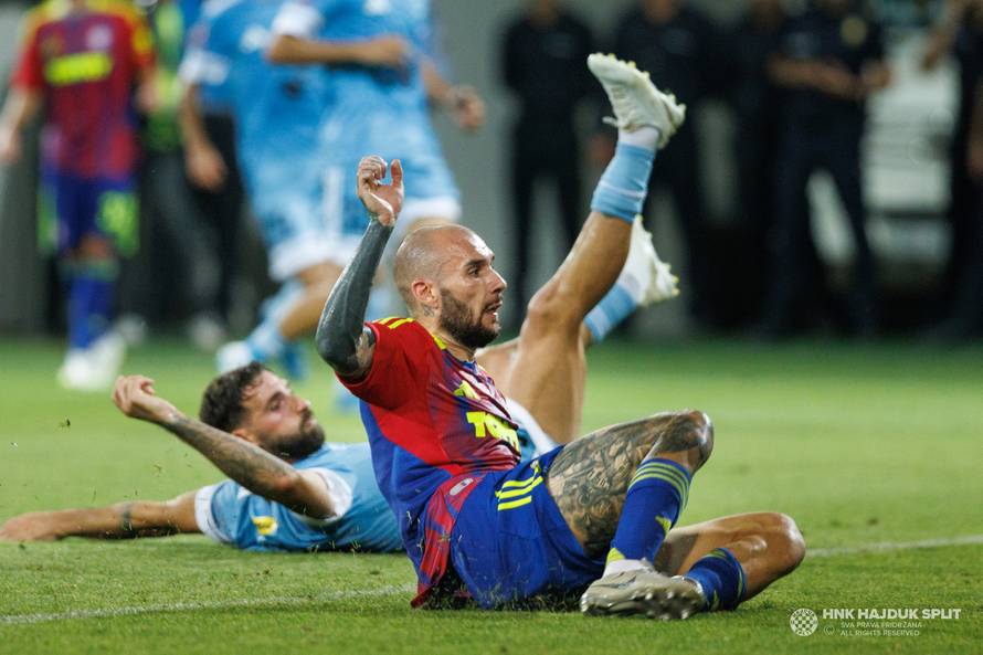 Zira - Hajduk 1-1: Sjajna akcija Kalika i Hrgovića spasila 'bile', u Splitu će morati igrati bolje