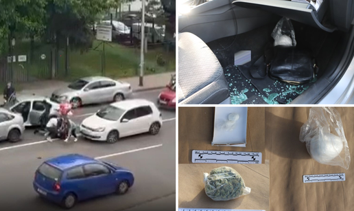 VIDEO Detalji drame u Selskoj: U autu imali drogu pa ozlijedili policajca. Okružili su ih i odveli!