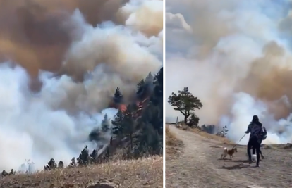 Tisuće ljudi evakuirano zbog velikog požara u Coloradu