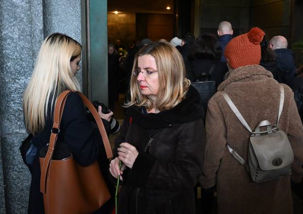 Zagreb: Posljednji ispraćaj Siniše Šveca