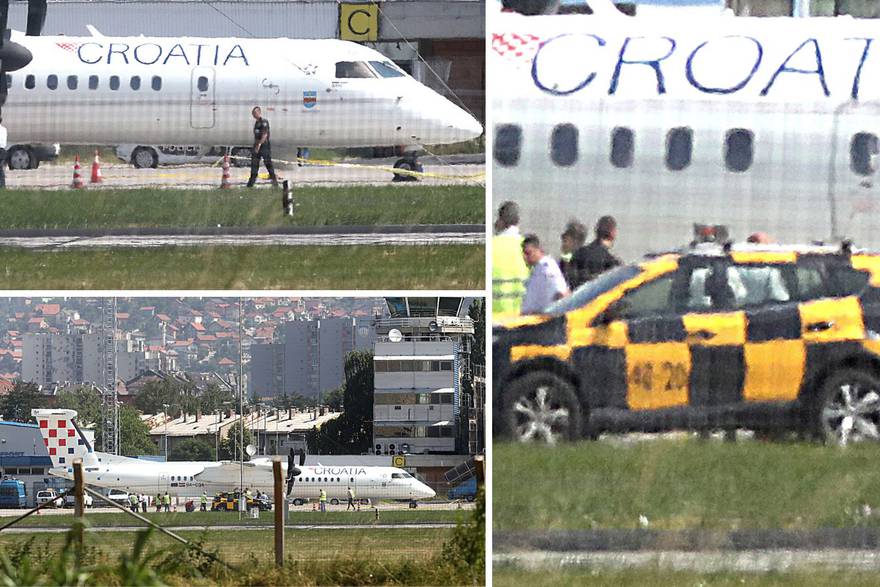 Nije se pucalo na avion Croatia Airlinesa. Rupe nisu od metaka