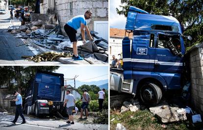 'Udario je u dvije kuće, sreća pa niti jedna obitelj nije bila doma. Mislili smo da je vozač gotov'