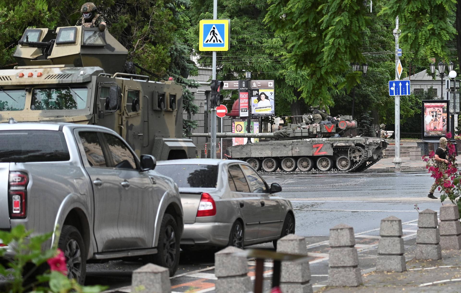 Wagner fighters deployed in Rostov-on-Don