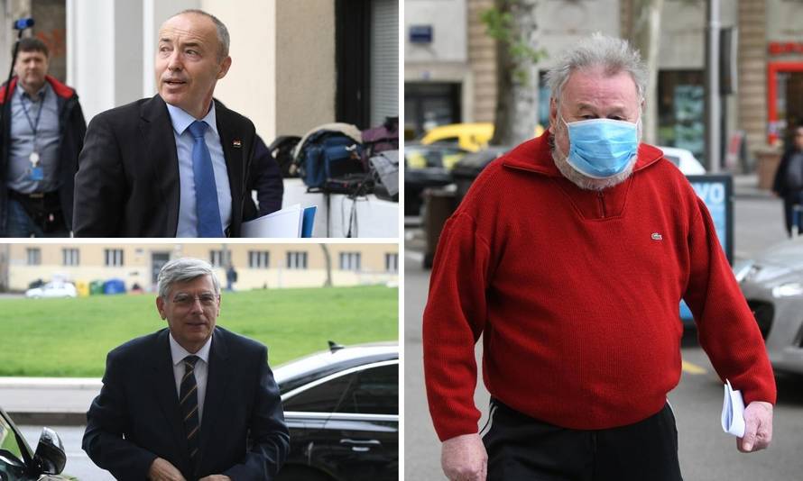 Sjednica vrha HDZ-a: Svi stigli  bez maske na licu, osim Šeksa