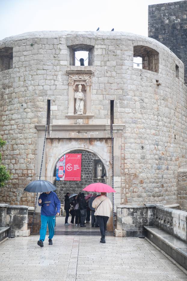 Jako jugo i kiša na dubrovačkom području