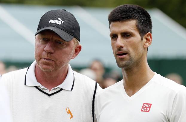 London: Novak ?okovi? na jutarnjem treningu 