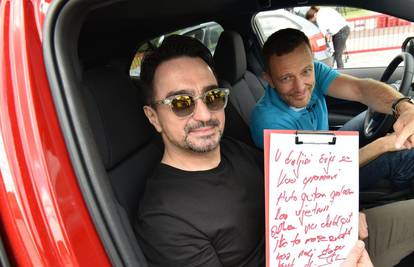 Juraj Šebalj izazvao Jolu u reli vožnji: 'Ajde, napiši mi pjesmu'