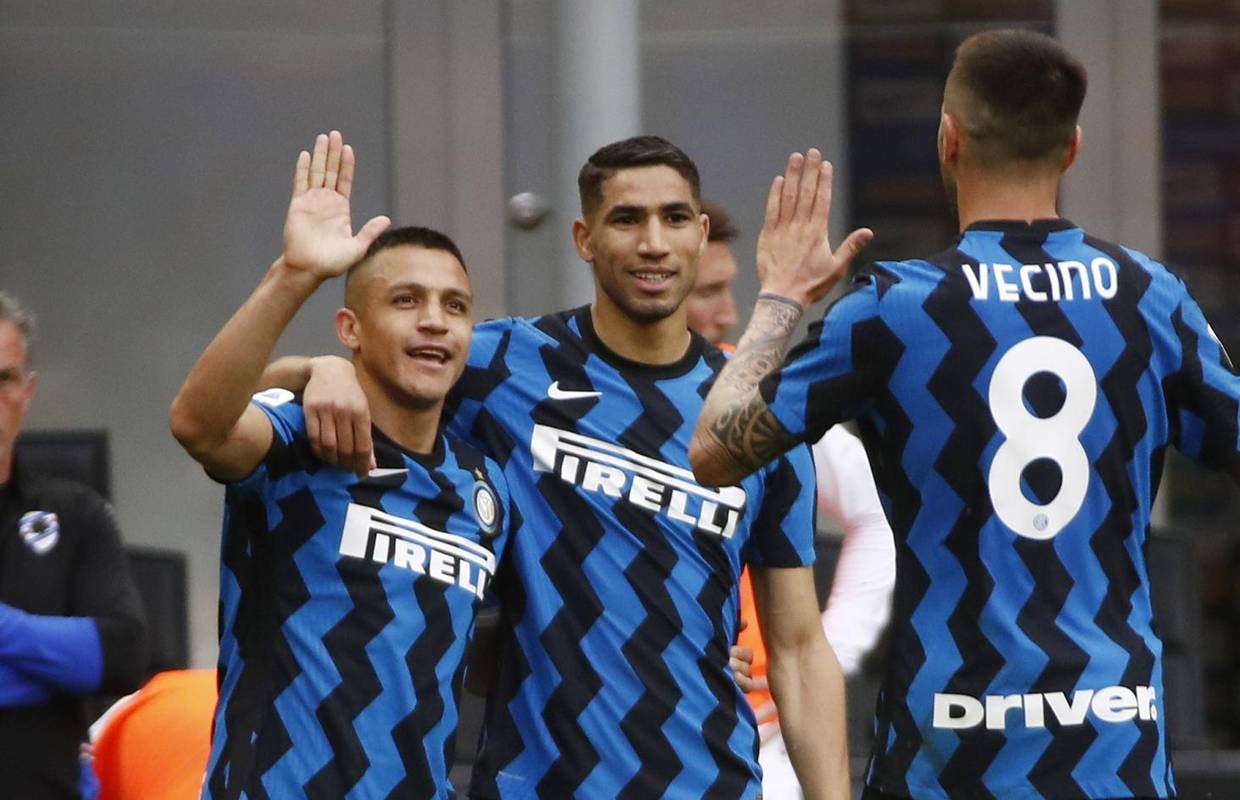 Sampdoria je napravila špalir Interu pa primila pet komada