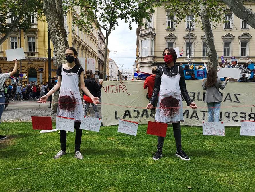 Prošao Hod za život, na ulice izašli i građani koji se protive