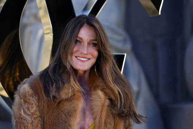 Yves Saint Laurent Womenswear Spring/Summer 2026 collection show during Paris Fashion Week