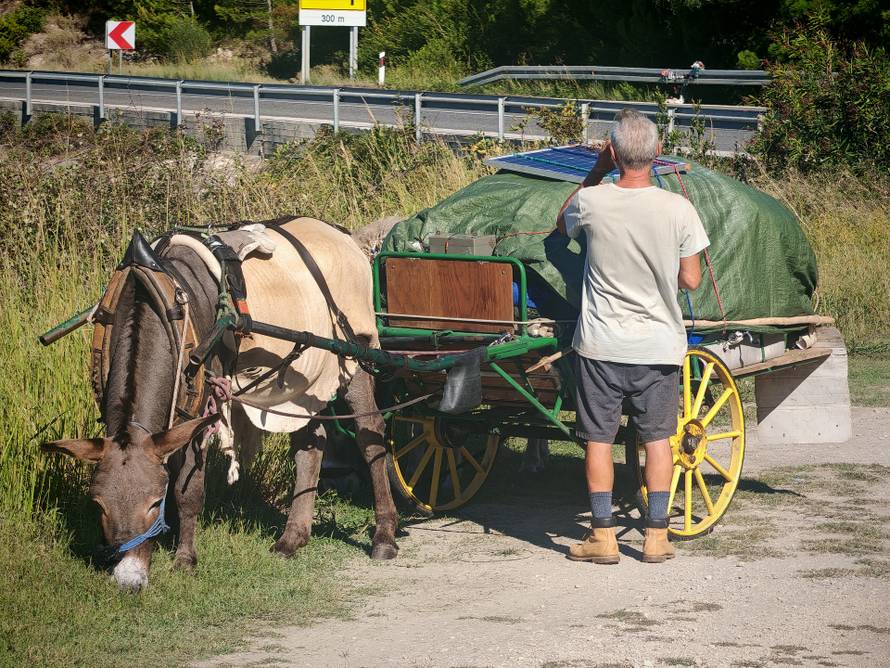Francuz putuje od Marseillea do Indije - na magarcu!