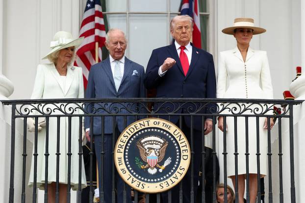 Britain's King Charles and Queen Camilla in the United States for state visit