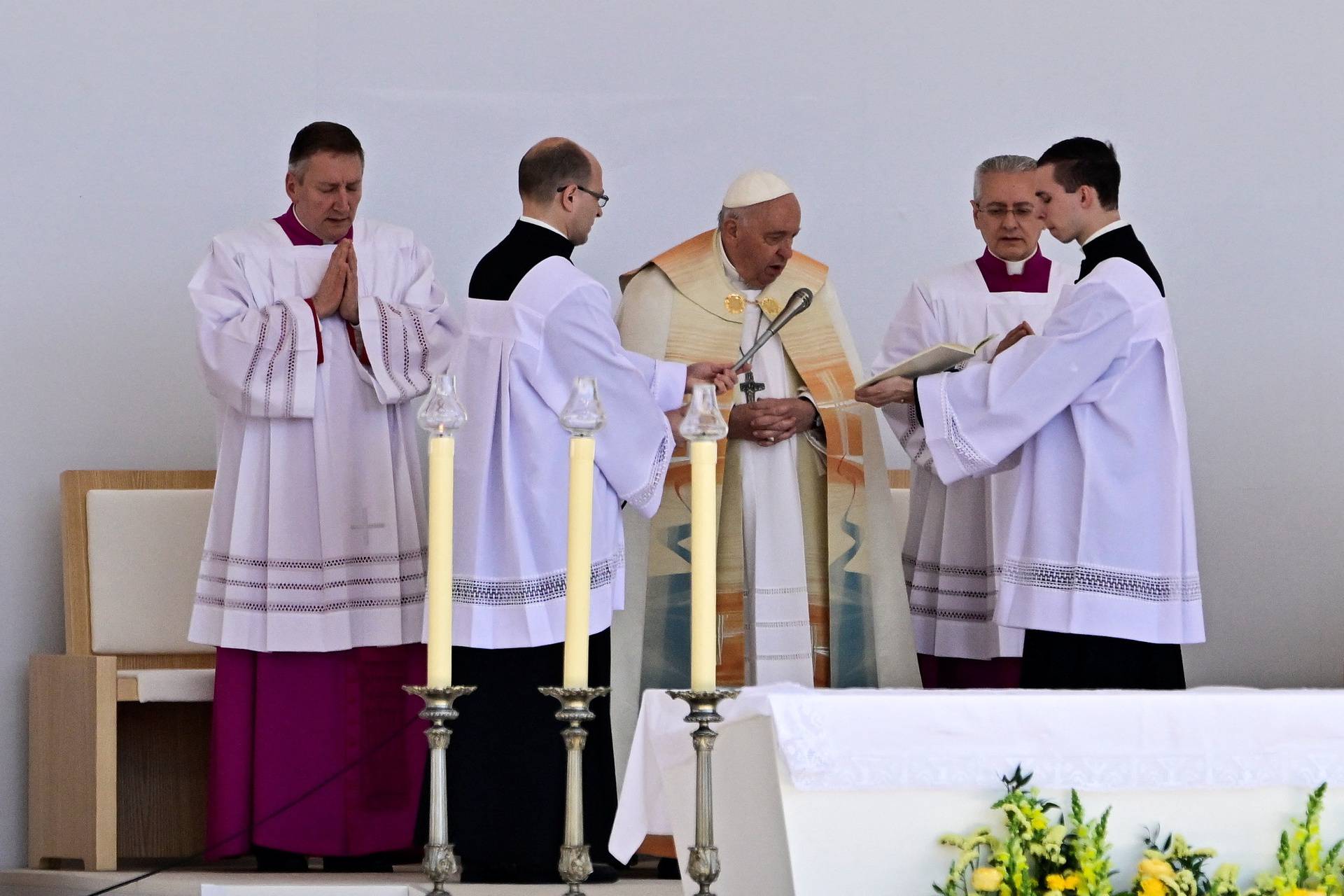 Pope Francis visits Hungary