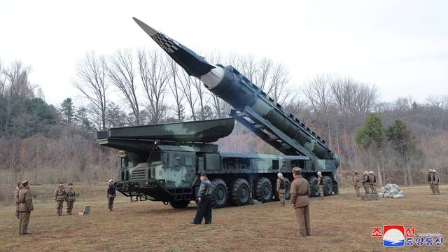 North Korea says it test-fired new solid-fuel hypersonic missile