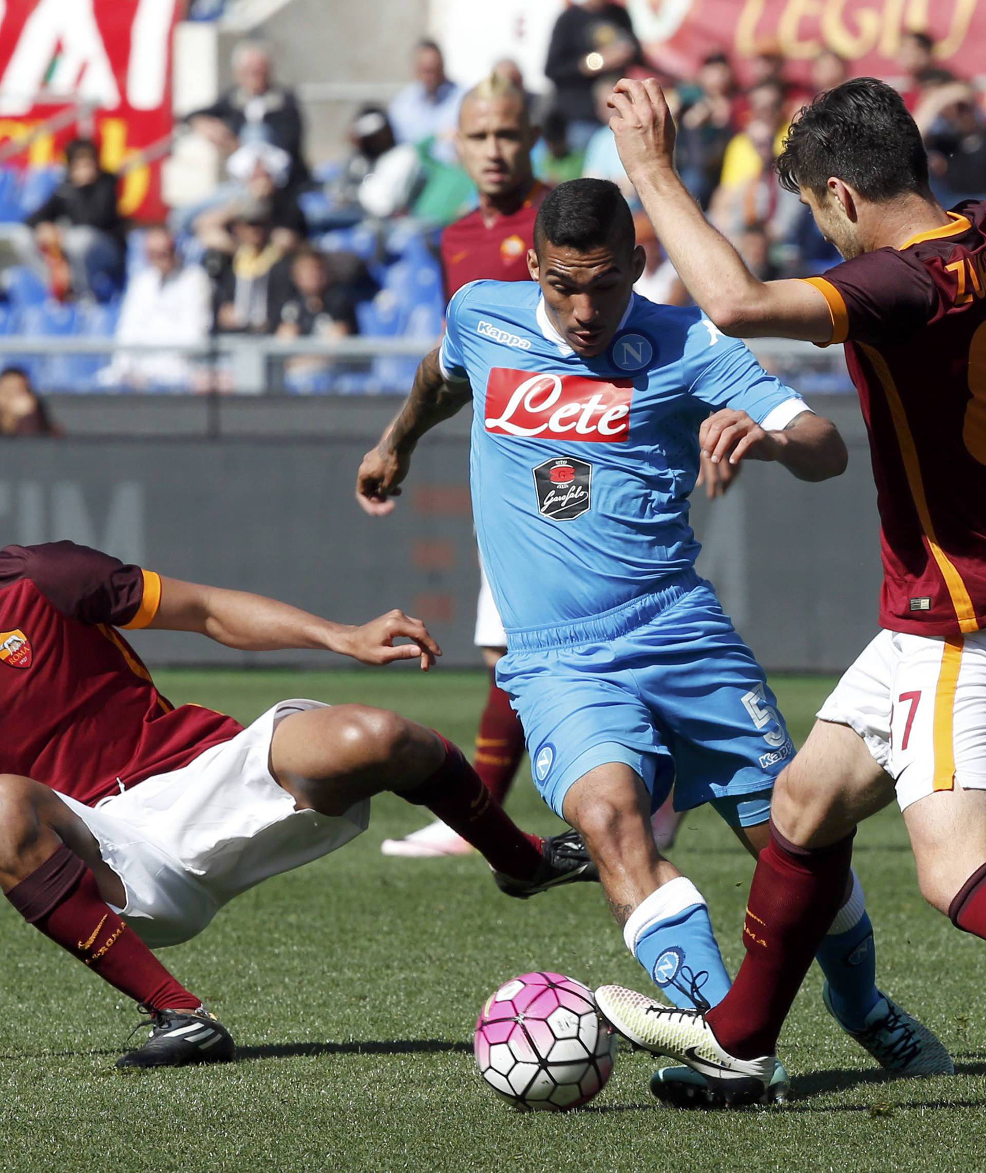 Football Soccer - AS Roma v Napoli - Italian Serie A