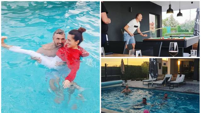 Druženje za pamćenje: Nives i Goran Ivanišević okupili ekipu i igrali biljar, uživali na bazenu...