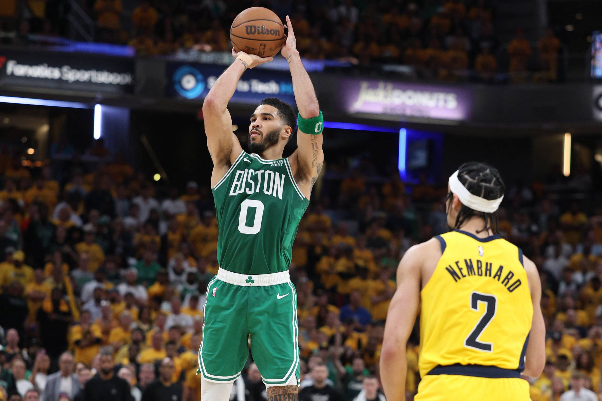 NBA: Playoffs-Boston Celtics at Indiana Pacers