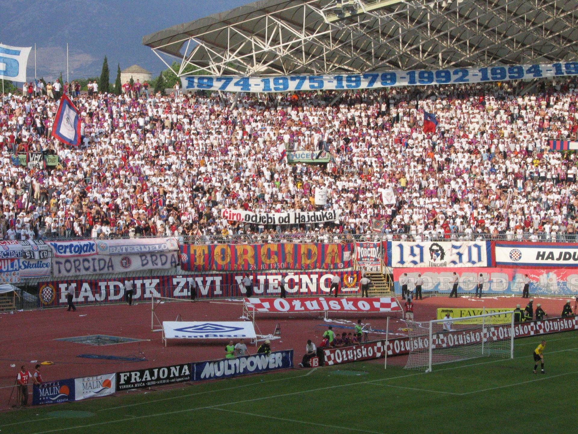 Na današnji dan prije 18 godina Hajduk je osvojio zadnji naslov
