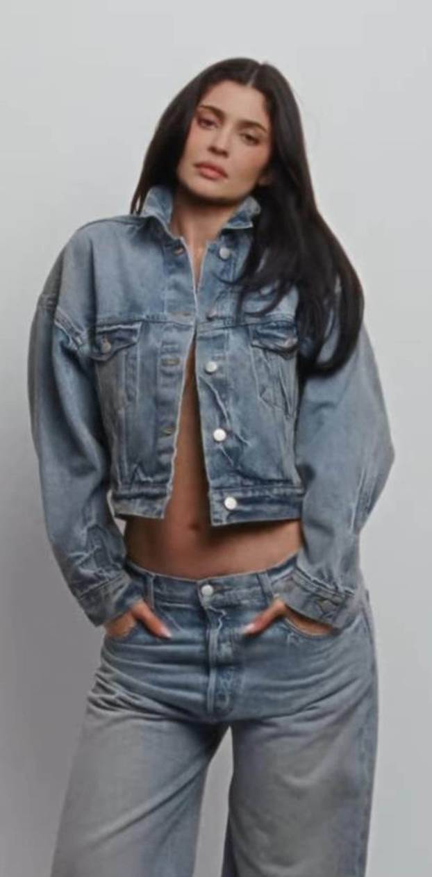 Kylie Jenner stars in a new advertising campaign for her clothing brand 'KHY',