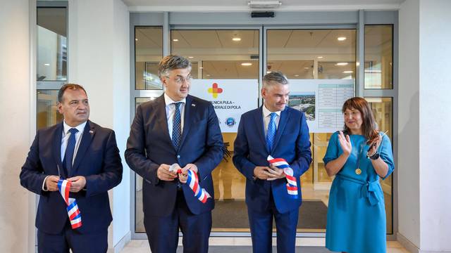 Pula: Premijer Plenković sudjelovao na otvorenju nove zgrade Opće bolnice Pula