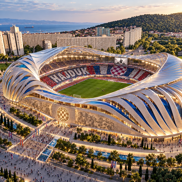 FOTO Ovo su vaši Poljudi! Koji dizajn stadiona vam je najbolji?