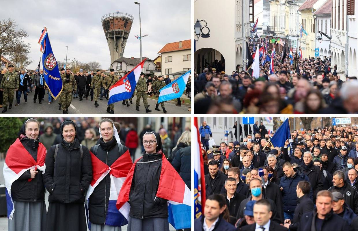 Kolona sjećanja duga je čak tri kilometra: 'Dolazit ću u Vukovar dok god budem mogao hodati'