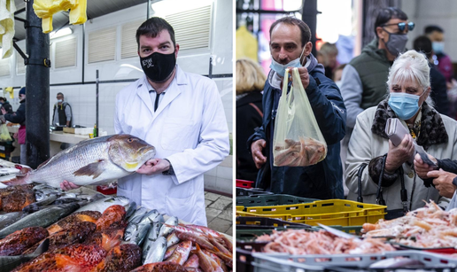 Bliži se Badnjak, na splitskoj ribarnici je šušur: Tu se svađa, tu se miri, tu se pjeva i viče