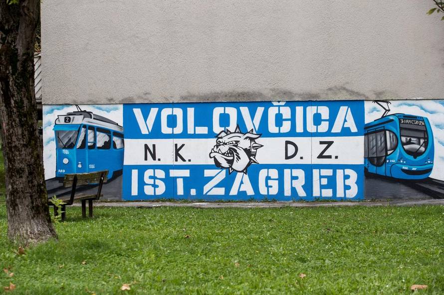 Zagreb: Murali i grafiti Bad Blue Boysa posvećeni Dinamu