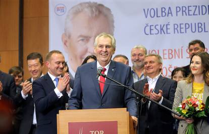 Aktualni češki predsjednik Zeman osvojio drugi mandat