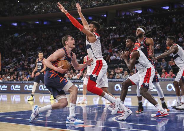 NBA: Washington Wizards at New York Knicks