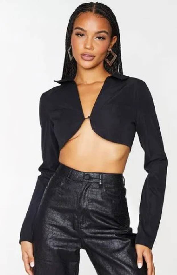 Bizarni crop top