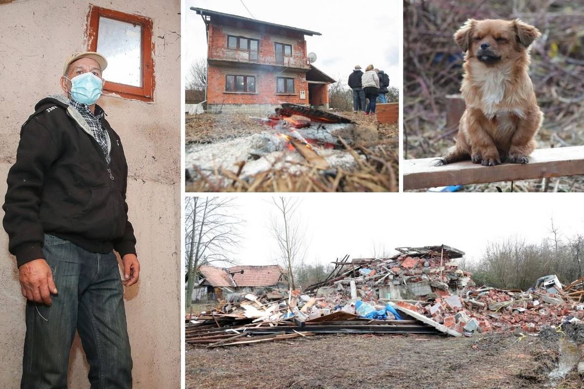 Mile je poginuo u potresu. Dan prije rekao nam je: 'Bojim se...' Pas ga je čekao ispred ruševine