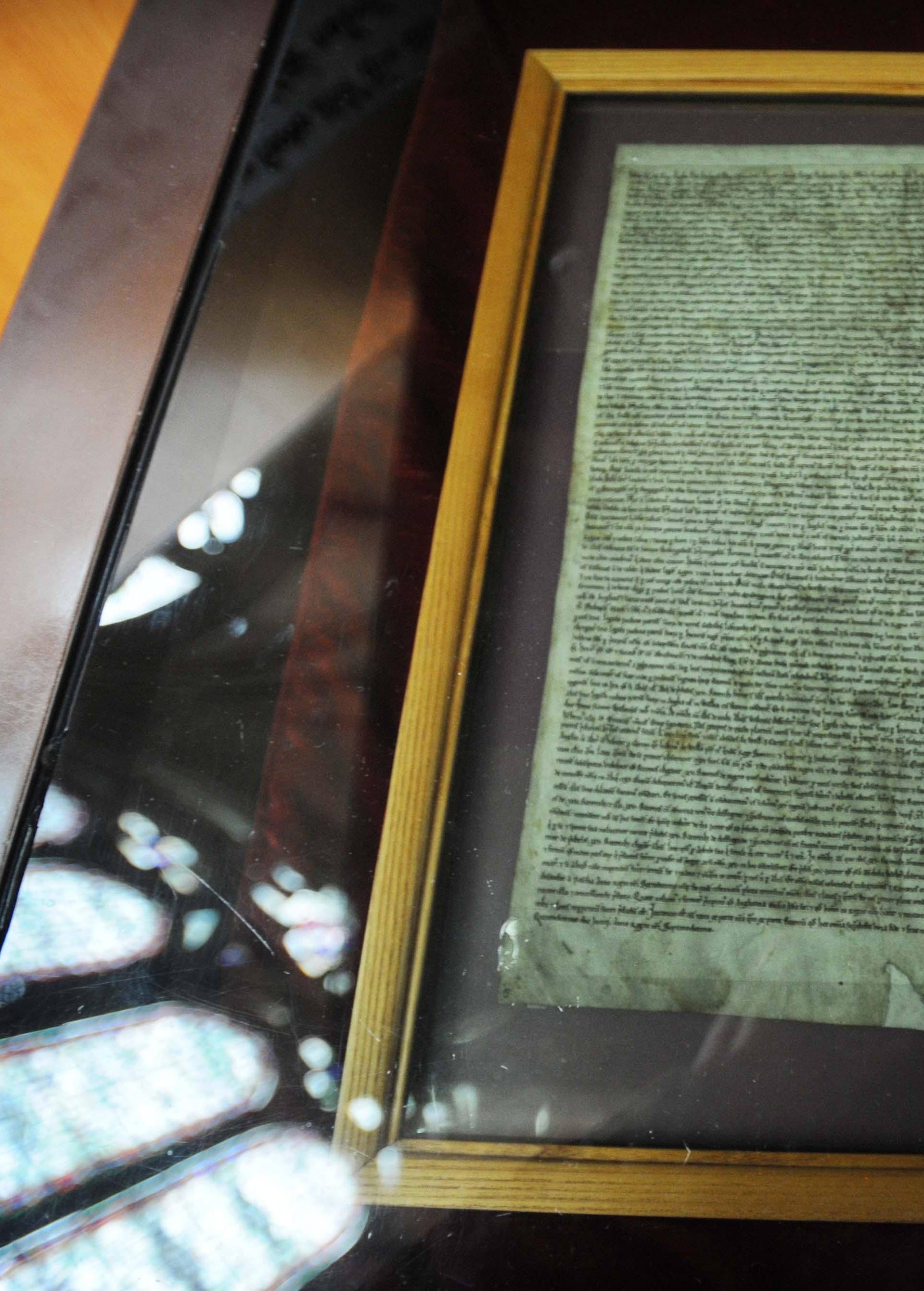 Attempted theft of Magna Carta