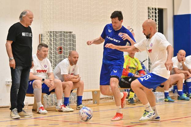 Makarska: Donatorska utakmica veterana Hajduk - Dinamo za Mladena Bartolovića