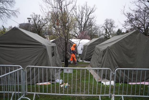 Ulice Beograda  nakon najmasovnijeg studentskog prosvjeda "15 za 15"