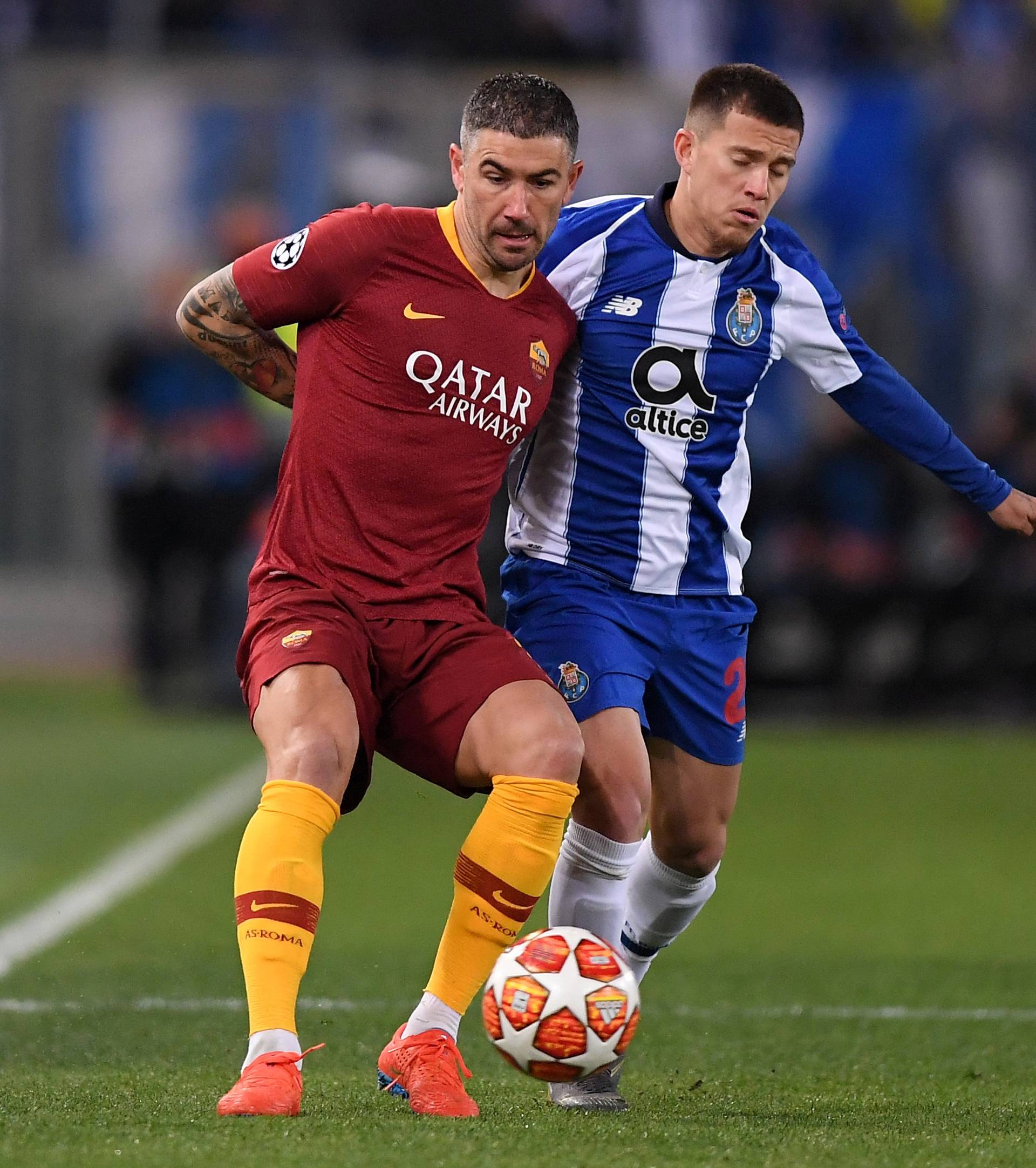 Champions League Round of 16 First Leg - AS Roma v FC Porto