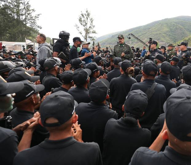 Venezuela's President Maduro attends closing ceremony of the second Revolutionary Special Operations Course, in Caracas