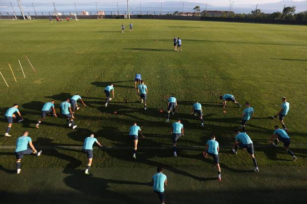 Trening HNK Rijeka uo?i uzvratne utakmice drugog pretkola Konferencijske lige protiv KF Dukagjini