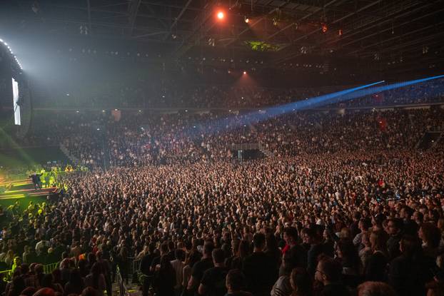 Zagreb: Koncert Prljavo kazalište u Areni Zagreb