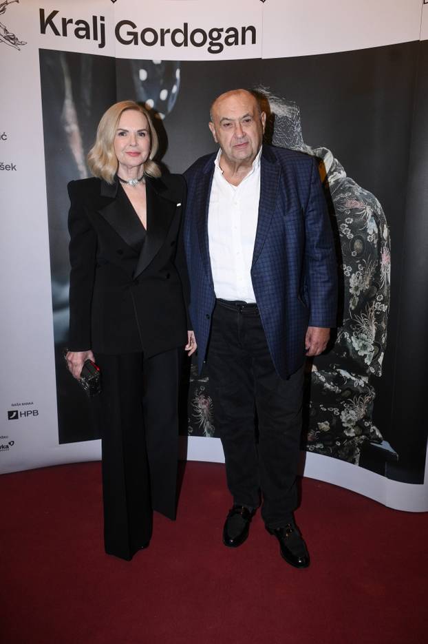 Zagreb: Poznati na premijeri drame Kralj Gordogan