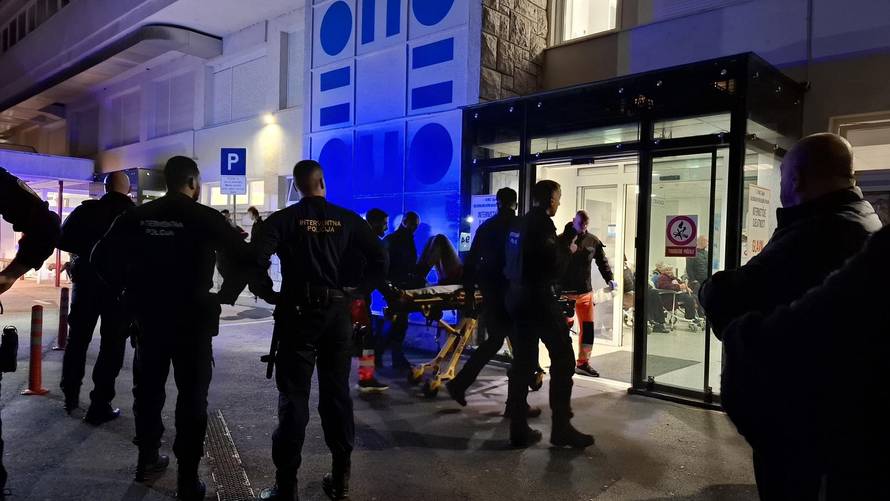 Požar u splitskom zatvoru, zatvorenici dolaze na hitni prijem u Firule 